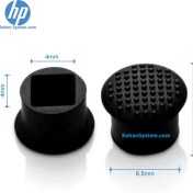 تصویر پلاستیک ترک موس لپ تاپ hp 