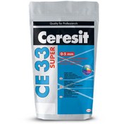 تصویر پودر بندکشی سرزیت مدل ce33 super وزن 5 کیلوگرم ceresit flex grouting material , weight 5 kg