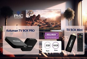 تصویر اندروید باکس مینی کلومن مدل KOLUMAN TV BOX MINI KOLUMAN TV BOX MINI