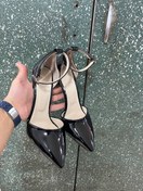 تصویر استلتو سر پنجه - ۱۰ سانت / مشکی براق / ۳۷ Sarpanche etilleto