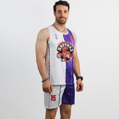 تصویر ست تاپ و شلوارک بسکتبالی مردانه مدل GS-PY-2B1031 