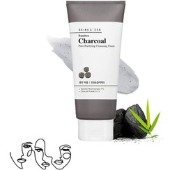 تصویر فوم شستشوی صورت پاک کننده منافذ حاوی زغال بامبو برینگ گرین حجم٢٠٠ میل Bring Green Bamboo Charcoal Pore Purifying Cleansing Foam 200ml