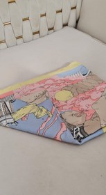 تصویر روسری ابریشم توییل طرح تروا 