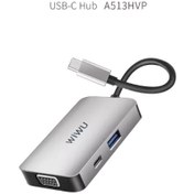 تصویر WIWU A513HVP 5 in 1 | هاب 5 پورت USB-C ویوو 