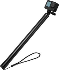 تصویر TELESIN 106&#34; Long Selfie Stick (Upgraded 2.7 Meters) for GoPro Max Hero 10 9 8 7 6 5, Insta 360 One R One X2 Go 2, DJI Osmo Pocket 2 Action 2, Extension Carbon Fiber Lightweight Selfie Pole Monopod 