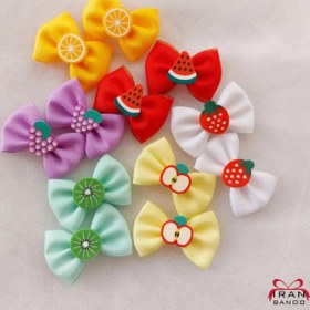 تصویر گیره مو میوه ای کوچک 