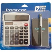 تصویر ست ماشین حساب و خودکار برند Comix کد KA805 