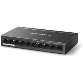 تصویر سوییچ 10 پورت PoE مرکوسیس مدل MS110P Mercusys MS110P PoE 10-Port Desktop Switch