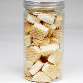 تصویر بستنی خشک حصیری وانیلی 