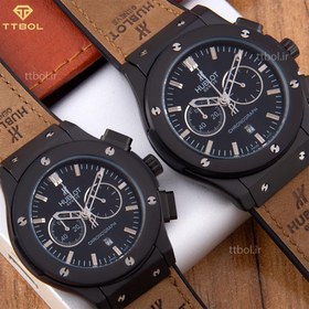 تصویر ساعت مچی مردانه هوبلو HUBLOT BIG BANG-582888 brown 