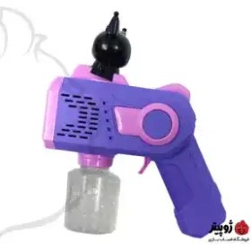 تصویر تفنگ حباب ساز کرومی 