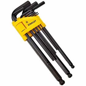 تصویر مجموعه 9 عددی آچار آلن استنلی مدل 0-69-256 Hex Key Set