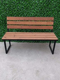 تصویر نیمکت پشتی دار 