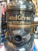 تصویر جارو برقی سطلی لند گرین مدل 18000 استار vacuum cleaner 18000 land green