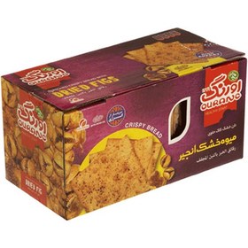 تصویر نان بیسکوئیت سنتی انجیر خشک اورنگ 380گرمی Ourang Enriched Bread With Grap sap 400 gr