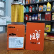 تصویر فیلترروغن میشو Bajaj Pulsar NS-RS 200 , Dominar250 / KTM RC200-250 , Duke200-250 / Husqvarna FE-FC450 OIL FELTER 