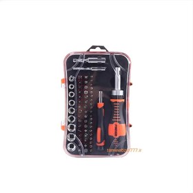 تصویر بیت 65 پارچ فایندر سفارش آمریکا مدل 1932 کیفیت تمام عیار 65pcs Ratchet Screwdriver Bits