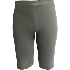 تصویر شلوارک راحتی زنانه آریان نخ باف مدل 2956 رنگ سبز تیره*867 