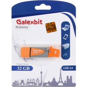 تصویر نارنجی-Galexbit Rubbery USB2.0 Flash Memory-32GB (گارانتی تلاش) 