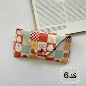 تصویر کیف عینک (جاعینکی) فانتزی زنانه و دخترانه | چرم مصنوعی، فوم‌دار و استرکشی شده | مناسب تمامی سایزها - کد 