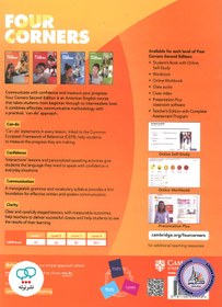 تصویر کتاب فیلم فور کرنرز ویرایش دوم Four Corners 1 Video Activity book 2nd Edition کتاب فیلم فور کرنرز ویرایش دوم Four Corners 1 Video Activity book 2nd Edition