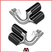 تصویر سر اگزوز دولول جفت پورشه 