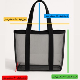 تصویر کیف ساحلی دست دوز 