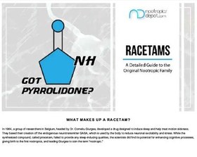 تصویر دانلود کتاب Ultimate Guide to Nootropics part 2. Racetams ویرایش 1 کتاب انگلیسی راهنمای نهایی برای Nootropics قسمت 2. Racetams ویرایش 1