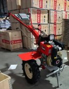 تصویر تیلر کولتیواتور دیزل 7 اسب استارتی کاما کاما جعبه چوبی موتور 178 