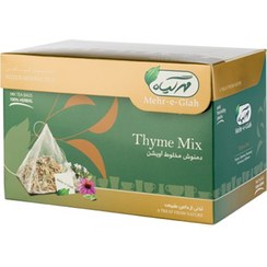 تصویر دمنوش مخلوط مهرگیاه حاوی چای سبز و سفید 14 عددی mixed herbal teamehr giah green tea mix and white 14tea bags