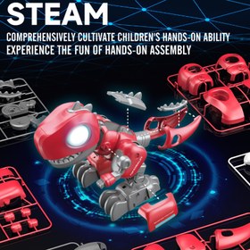 تصویر ربات دایناسور 