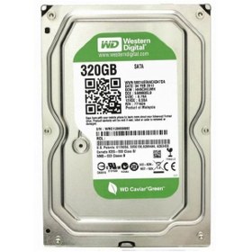 تصویر هارددیسک اینترنال وسترن دیجیتال مدل سبز ظرفیت 320 گیگابایت استوک Western Digital WD Green 320AVVS Internal Hard Disk 320GB