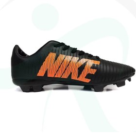 تصویر کفش فوتبال نایک مرکوریال طرح اصلی مشکی نارنجی Nike Mercurial 2018 