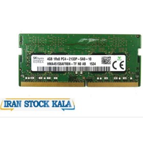 تصویر رم لپ تاپ هاینیکس مدل ddr4-2133 MHz ظرفیت 4 گیگابایت 