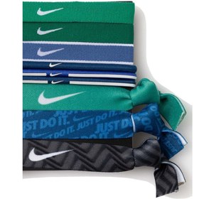 تصویر پک 9 عددی هدبند،کش مو و دستبند نایک اورجینال NIKE MIXED HAIRBANDS 9 PK N0003537305 