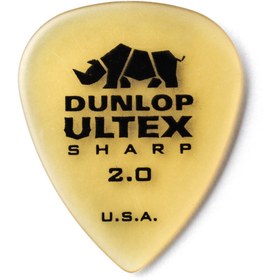 تصویر پیک گیتار Dunlop Ultex Sharp Guitar Pick 2.0mm 