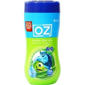 تصویر دستمال مرطوب کودک کمر باریک دکتر ٱز Wet Wipes model Emulsion Doctor OZ