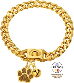 تصویر قلاده گردنی زنجیر سگ برند: Luxlife کد ST310 ا Luxlife dog chain collar code ST310 Luxlife dog chain collar code ST310