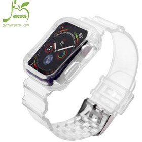 تصویر بند اپل واچ جی شاک تک رنگ G-SHOCK - 38 / نارنجی G-Shock Pastille Apple Watch Band