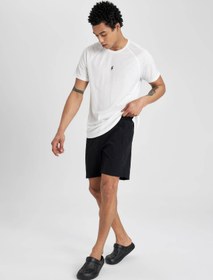 تصویر شورت شنا فاق نرمال طرح دار مردانه | دفاکتو Defacto B5991AX24HS 