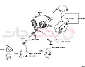 تصویر پیچ ( تویوتا , لندکروز , کمری , لکسوس , LX , پرادو , پریوس , هایلوکس , یاریس , GS , CT , NX , کرولا , LS , هایس , اف جی کروز , RX , IS , اریون , ES , راوفور ) 