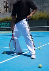 تصویر ست ورزشی مردانه تیشرت و اسلش بگ 