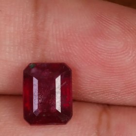 تصویر نگین یاقوت سرخ کد 30083 ruby stone