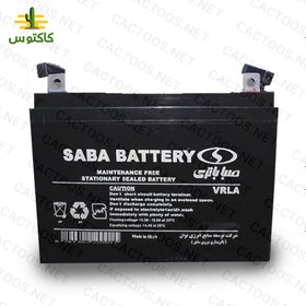 تصویر باتری 155 آمپر ساعت برند صبا باتری سری VRLA SABA Battery 155AH VRLA Series