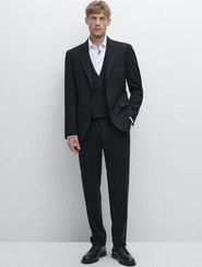 تصویر شلوار کت و ترکیبی پشمی ماسیمو دوتی Massimo Dutti 