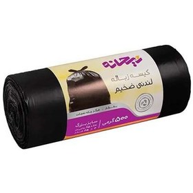 تصویر کيسه زباله رولي نيم ک 80*65 cm ريحانه 