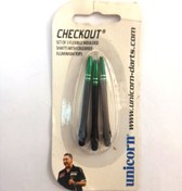 تصویر شفت نوک آلومینیومی بلند یونیکورن مدل CHECKOUT _ رنگ سبز 