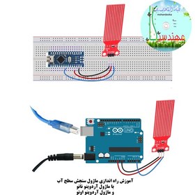 تصویر ماژول تشخیص سطح آب با رله مهندسیکا مدل WATER 20kit 