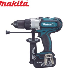 تصویر دریل شارژی چکشی لیتیوم ماکیتا 18 ولت مدل Makita Dhp451rfe Makita Cordless Hammer Driver Drill Dhp451rfe