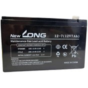 تصویر باتری 12V 7 Ah برند نیو لانگ (12ولت 7 آمپر) 